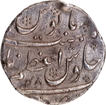 Rare  Azamnagar Mint  Silver Rupee  AH 1110/48  RY Coin of Aurangazeb Alamgir.