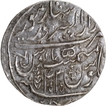 Maratha Confederacy Saharanpur Dar us Sarur Mint, Silver Nazarana Rupee Coin with AH 1216 and 43 RY.