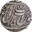 Rare Sikh Empire Sri Amritsar Mint Silver Rupee Coin with VS 1842.