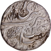 Sri Amritsar Mint Silver Rupee Nanakshahi Couplet Coin of Ranjit Singh of Sikh Empire with VS 1875.