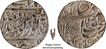 Sikh Empire, Ranjit Singh Silver Rupee Coin of Dagger or Katar Type.