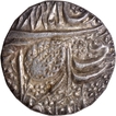 Rare Trident Type Silver Rupee Coin of Sher Singh of Sikh Empire of Sri Amritsar Mint with VS 1885.