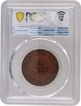 PCGS Graded Baroda State Sayaji Rao III Copper 2 Paisa Coin of VS 1949.