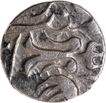 Gwalior State Jankoji Rao of Silver Quarter Rupee of Basoda Mint In the Name of Muhammad Akbar II.