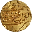 Extremely Rare Hyderabad, Mir Mahbub Ali Khan Gold Mohur Coin with Complete Date 1313 & in UNC Condition.