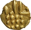 Rare Gold Kaliyan Fanam Coin of Travancore State.