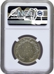 Graded & Slabbed by NGC as AU Details Indo-Portuguese Republic Administration Silver Uma Rupia 1912 AD Coin.