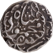 Bombay Presidency Bhakkar  Mint  Silver Rupee  AH (12)62,  Floral type Transitional Coinage in Sindh Province,