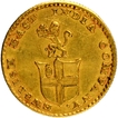 Very Rare Madras Presidency, Gold 5 Rupees Coin.