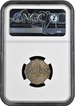 Rare NGC MS 63 Graded Cupro Nickel One Anna Coin of King George V of Calcutta Mint of 1930.