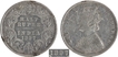 Rare 1897 (7 over 4) Silver Half Rupee Coin of Victoria Empress of Bombay Mint.