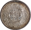 Rare Year Silver Half Rupee Coin of King George V of Calcutta Mint of 1915.