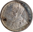 Rare Year Silver Half Rupee Coin of King George V of Calcutta Mint of 1915.