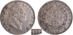 Exceedingly Rare Silver One Rupee Coin of King William IIII of Calcutta Mint of 1835.