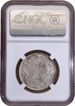 Very Rare NGC MS 62 Graded Silver One Rupee Coin of Bombay Mint of Victoria Empress of 1898.