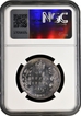 Scarce NGC UNC Graded Silver One Rupee Coin of King Edward VII of Calcutta Mint of 1903.