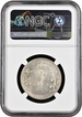 Rare NGC MS 63+ Graded Silver One Rupee Coin of King Edward VII of Calcutta Mint of 1909.