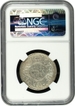 1918 Silver One Rupee Coin of NGC MS 61 Graded of King George V of Bombay Mint.