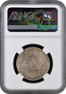 Rare NGC MS 62 Graded Silver One Rupee Coin of Bombay Mint of King George VI of 1938.