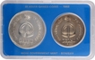  IX Asian Games UNC Set of 2 Commemorative Coins of Bombay Mint of 1982.