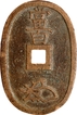 Bronze 100 Mon Coin of Japan of Ko Kaku type.