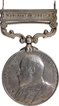 Silver India Medal of King Edward VII with Waziristan clasp.