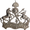 Silver Badge of Maharaja Holkar of Indore State.