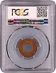 Extremely Rare PCGS MS 64 RB Error Bronze One Pice Coin of King George VI of Bombay Mint of 1944.