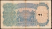 Banknote of British India of 10 Rupees of King George VI Signed by J B Taylor of 1938.
