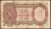 Burma Issue Five Rupees Banknote of 1945 of King George VI Signed by C D Deshmukh.