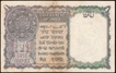 Burma Issue One Rupee Banknote of King George VI Signed by C E Jones of 1947.