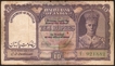 Very Rare Ten Rupees Banknote of King George VI Signed by C D Deshmukh of 1948 of Pakistan Issue.