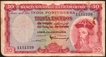 Trinta Escudos Banknote of Banco Nacional Ultramarino of Indo Portuguese of 1959.