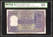 PMCS 35 Graded Hundred Rupees Banknote Signed by P C Bhattacharya of Republic India of 1960.