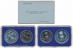 1980 Silver UNC Set Rural Women's Advancement Bombay Mint.