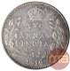 Silver Two Annas Coin of King Edward VII of Calcutta Mint of 1910.