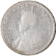 Silver Two Annas Coin of King George V of Calcutta Mint of 1914.