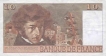 10 Francs Paper Money of France.