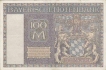 100 Mark Paper money of Bavaria.