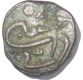 Copper One Paika Coin of Muhammad Bin Tughluq of Delhi Sultanate.