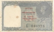 One Rupee Bank Note of King George VI signed by C E Jones of Burma issue.