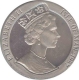 Cupro Nickel One Crown coin of Elizabeth II of Isle of Man 1987.