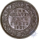 Copper One Quarter Anna of King Edward VII of Calcutta Mint of 1907.