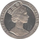 Cupro Nickle One Crown coin of  Elizabeth - II, Gibraltar 1993.