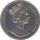 Cupro Nickle One Crown coin of  Elizabeth - II, Gibraltar 1994.