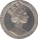 Cupro Nickle One Crown coin of  Elizabeth - II, Gibraltar 1993.