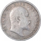 Silver Two Annas Coin of King Edward VII of Calcutta Mint of 1903.