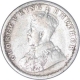 Silver Half Rupee of King George V  of Bombay Mint of 1919.