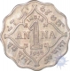 Cupro Nickel One Anna of King George V  of Bombay Mint of 1935.