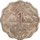 Cupro Nickel One Anna of King George V  of Bombay Mint of 1913.